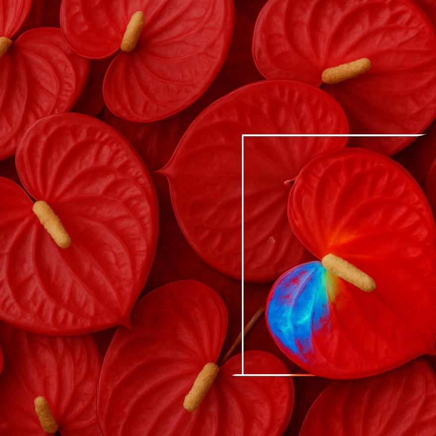 Anthurium automatic measuring machine